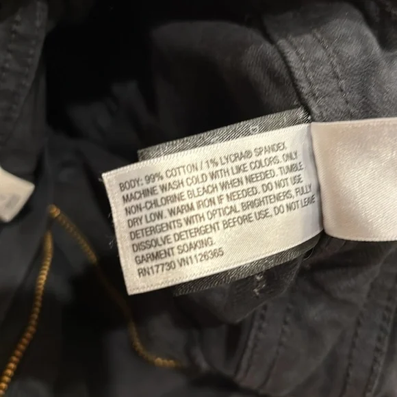 Target Universal Thread Denim Black Sailor Overalls - Picture 4 of 4